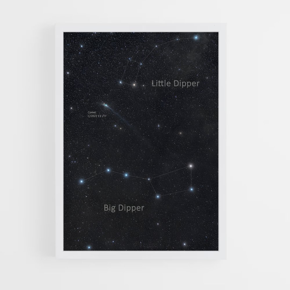 Poster Constellation du Plopus – affiche Constellations (vue 3)